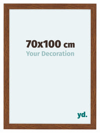 Como MDF Photo Frame 70x100cm Oak Rustiek Front Size | Yourdecoration.co.uk
