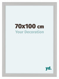 Como MDF Photo Frame 70x100cm White Woodgrain Front Size | Yourdecoration.co.uk