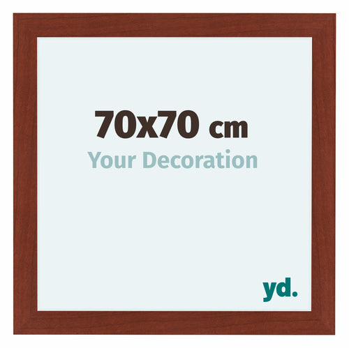 Como MDF Photo Frame 70x70cm Cherry Front Size | Yourdecoration.co.uk