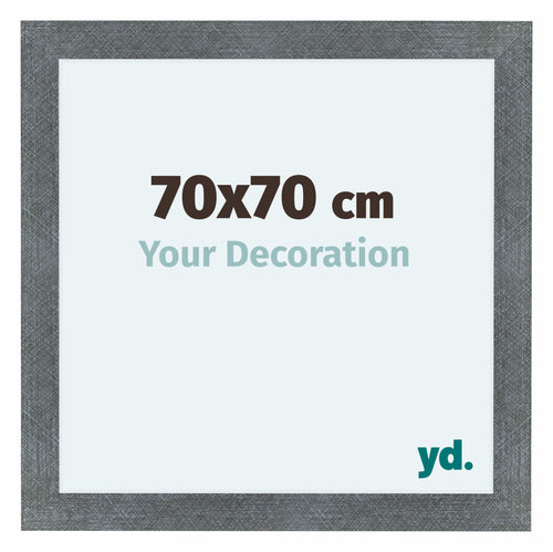 Como MDF Photo Frame 70x70cm Iron Swept Front Size | Yourdecoration.co.uk