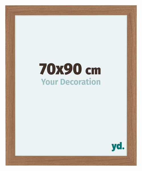 Como MDF Photo Frame 70x90cm Walnut Light Front Size | Yourdecoration.co.uk