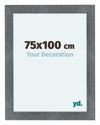 Como MDF Photo Frame 75x100cm Iron Swept Front Size | Yourdecoration.co.uk