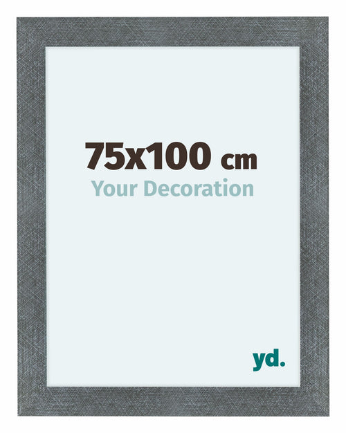 Como MDF Photo Frame 75x100cm Iron Swept Front Size | Yourdecoration.co.uk