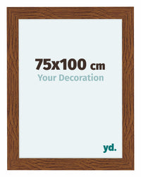 Como MDF Photo Frame 75x100cm Oak Rustiek Front Size | Yourdecoration.co.uk