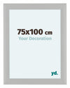 Como MDF Photo Frame 75x100cm White Woodgrain Front Size | Yourdecoration.co.uk