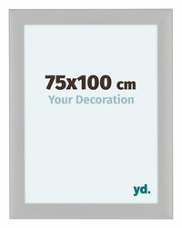 Como MDF Photo Frame 75x100cm White Woodgrain Front Size | Yourdecoration.co.uk