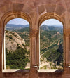 Dimex Arch Window Wall Mural 225x250cm 3 Panels | Yourdecoration.co.uk