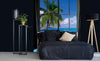 Dimex Beach Window View Wall Mural 225x250cm 3 Panels Ambiance | Yourdecoration.co.uk