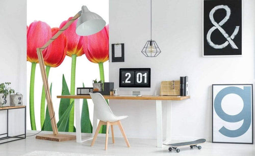 Dimex Bed of Tulips Wall Mural 150x250cm 2 Panels Ambiance | Yourdecoration.co.uk