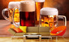 Dimex Beer Mugs Wall Mural 375x250cm 5 Panels Ambiance | Yourdecoration.co.uk