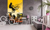 Dimex Bicycle Wall Mural 150x250cm 2 Panels Ambiance | Yourdecoration.co.uk