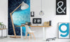 Dimex Binary Stream Wall Mural 150x250cm 2 Panels Ambiance | Yourdecoration.co.uk