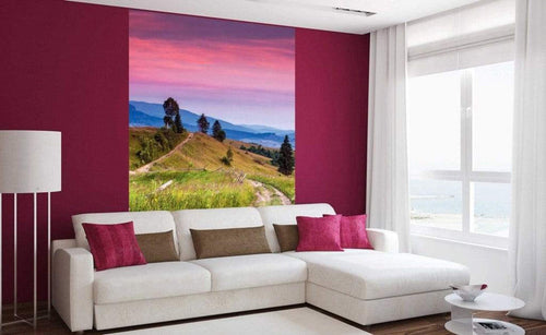 Dimex Blooming Hills Wall Mural 150x250cm 2 Panels Ambiance | Yourdecoration.co.uk