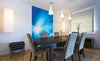 Dimex Blue Abstract Wall Mural 150x250cm 2 Panels Ambiance | Yourdecoration.co.uk