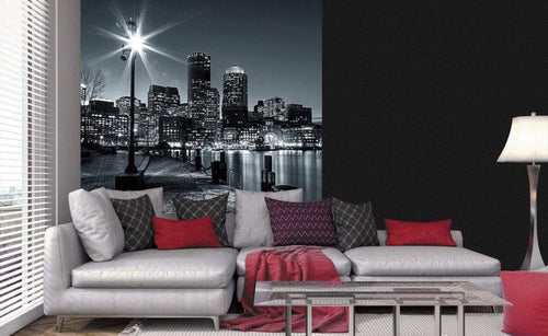 Dimex Boston Wall Mural 225x250cm 3 Panels Ambiance | Yourdecoration.co.uk