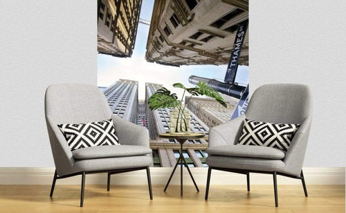 Dimex Broadway Skyscrapers Wall Mural 225x250cm 3 Panels Ambiance | Yourdecoration.co.uk