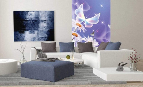 Dimex Butterfly Wall Mural 150x250cm 2 Panels Ambiance | Yourdecoration.co.uk