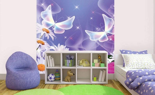 Dimex Butterfly Wall Mural 225x250cm 3 Panels Ambiance | Yourdecoration.co.uk