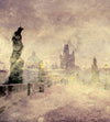 Dimex Charles Bridge Abstract I Wall Mural 225x250cm 3 Panels | Yourdecoration.co.uk