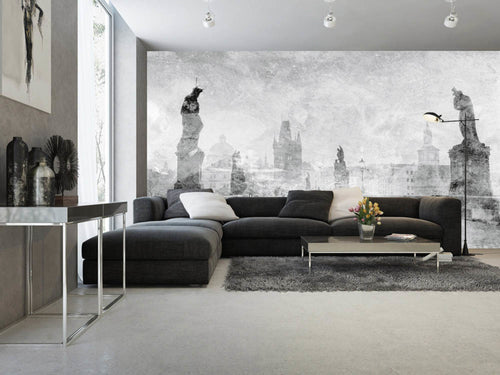 Dimex Charles Bridge Abstract II Wall Mural 375x250cm 5 Panels Ambiance | Yourdecoration.co.uk