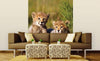 Dimex Cheetah Wall Mural 225x250cm 3 Panels Ambiance | Yourdecoration.co.uk