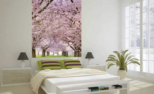 Dimex Cherry Trees Wall Mural 150x250cm 2 Panels Ambiance | Yourdecoration.co.uk