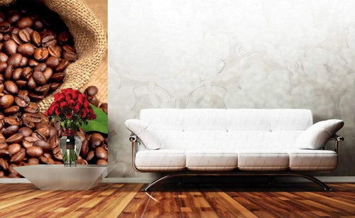 Dimex Coffee beans Wall Mural 150x250cm 2 Panels Ambiance | Yourdecoration.co.uk