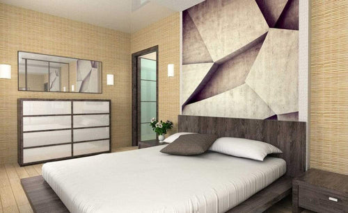 Dimex Concrete Background Wall Mural 150x250cm 2 Panels Ambiance | Yourdecoration.co.uk
