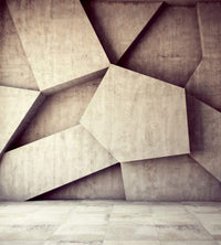 Dimex Concrete Background Wall Mural 225x250cm 3 Panels | Yourdecoration.co.uk