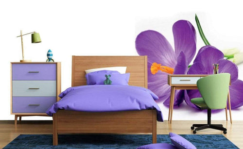 Dimex Crocus Wall Mural 225x250cm 3 Panels Ambiance | Yourdecoration.co.uk