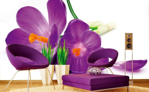 Dimex Crocus Wall Mural 375x250cm 5 Panels Ambiance | Yourdecoration.co.uk