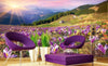 Dimex Crocuses at Spring Wall Mural 375x250cm 5 Panels Ambiance | Yourdecoration.co.uk