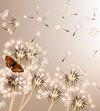 Dimex Dandelions and Butterfly Wall Mural 225x250cm 3 Panels | Yourdecoration.co.uk