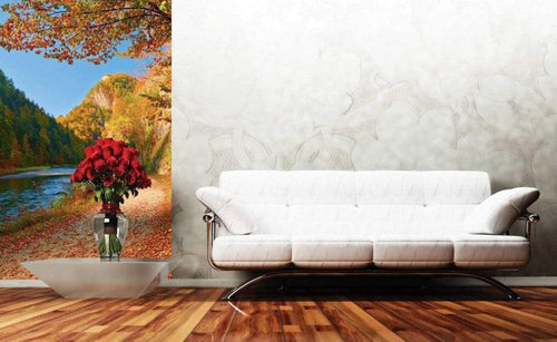 Dimex Dunajec River Wall Mural 150x250cm 2 Panels Ambiance | Yourdecoration.co.uk
