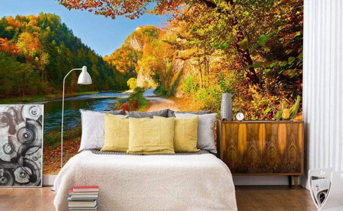 Dimex Dunajec River Wall Mural 375x250cm 5 Panels Ambiance | Yourdecoration.co.uk