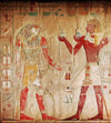 Dimex Egypt Painting Wall Mural 225x250cm 3 Panels | Yourdecoration.co.uk