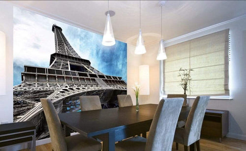Dimex Eiffel Tower Wall Mural 225x250cm 3 Panels Ambiance | Yourdecoration.co.uk