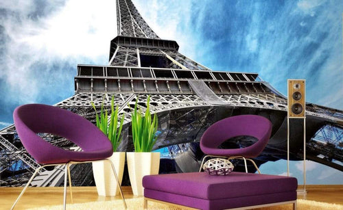 Dimex Eiffel Tower Wall Mural 375x250cm 5 Panels Ambiance | Yourdecoration.co.uk