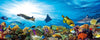 Dimex Fish Wall Mural 375x150cm 5 Panels | Yourdecoration.co.uk