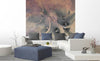 Dimex Flower Abstract I Wall Mural 225x250cm 3 Panels Ambiance | Yourdecoration.co.uk