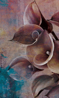 Dimex Flower Abstract II Wall Mural 150x250cm 2 Panels | Yourdecoration.co.uk