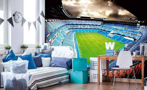 Dimex Football Stadium Wall Mural 375x250cm 5 Panels Ambiance | Yourdecoration.co.uk