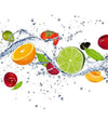 Dimex Fruits in Water Wall Mural 225x250cm 3 Panels | Yourdecoration.co.uk