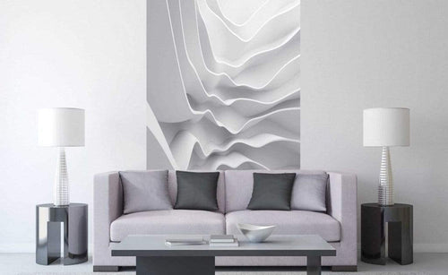 Dimex Futuristic Wave Wall Mural 150x250cm 2 Panels Ambiance | Yourdecoration.co.uk