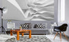 Dimex Futuristic Wave Wall Mural 375x150cm 5 Panels Ambiance | Yourdecoration.co.uk