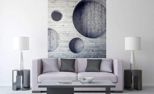 Dimex Geometric Background Wall Mural 150x250cm 2 Panels Ambiance | Yourdecoration.co.uk