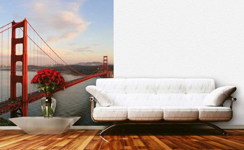 Dimex Golden Gate Wall Mural 225x250cm 3 Panels Ambiance | Yourdecoration.co.uk