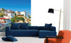 Dimex Greece Coast Wall Mural 225x250cm 3 Panels Ambiance | Yourdecoration.co.uk