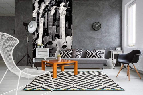 Dimex Guitars Collection Wall Mural 150x250cm 2 Panels Ambiance | Yourdecoration.co.uk