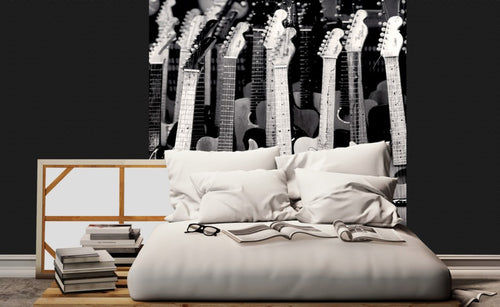 Dimex Guitars Collection Wall Mural 225x250cm 3 Panels Ambiance | Yourdecoration.co.uk